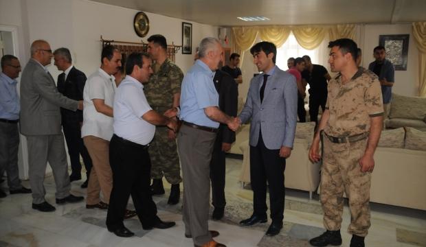 Cizre'de bayramlaşma