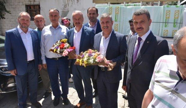 AK Parti Sinop milletvekili adaylarından Boyabat ziyareti