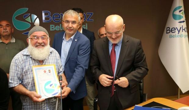 Beykoz'da 85 aile tapu sevinci yaşadı