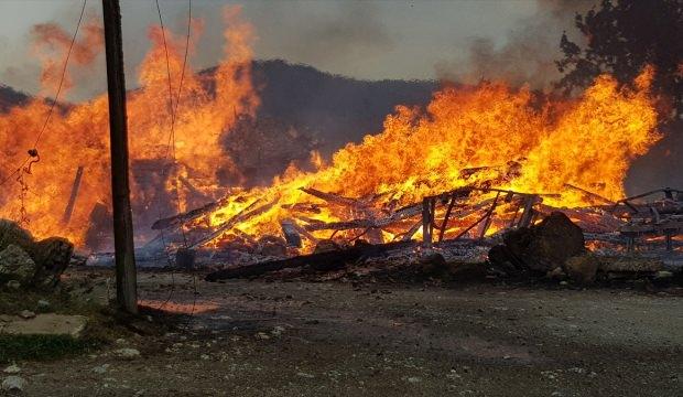 Kastamonu'da yangın