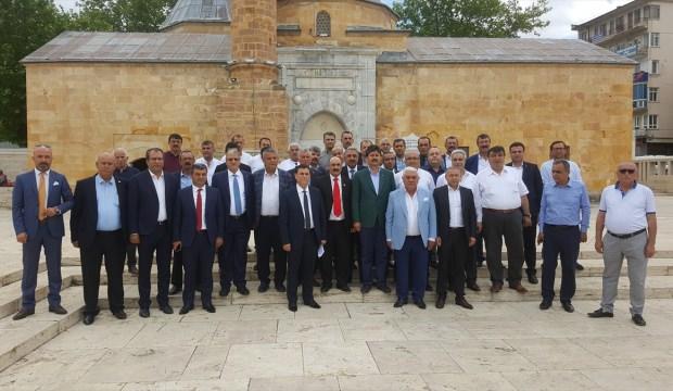 Esnaf odaları başkanları, Erkan'a destek için Kırşehir'de buluştu