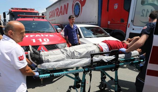 Rize'de trafik kazası: 1 ölü, 1 yaralı
