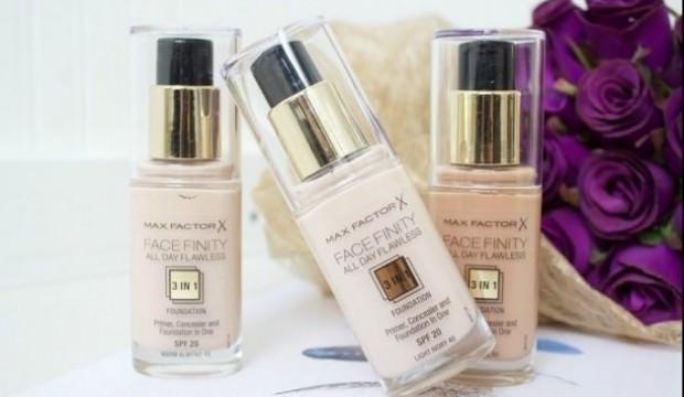 Max Factor Facefinity 3'ü 1 Arada fondöten incelemesi