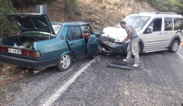 Ödemiş'te trafik kazası: 2 yaralı