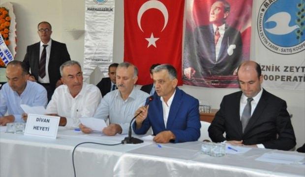 İznik Zeytin Tarım Satış Kooperatifi Başkanlığına Ali Bulut seçildi