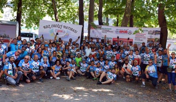 Zonguldak'ta, "1. Bisiklet Festivali" etkinliği