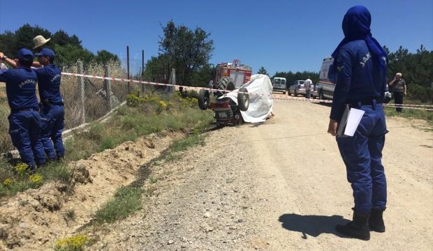 Karabük'te traktörün altında kalan kişi öldü