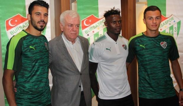 Bursaspor'da 3 imza birden