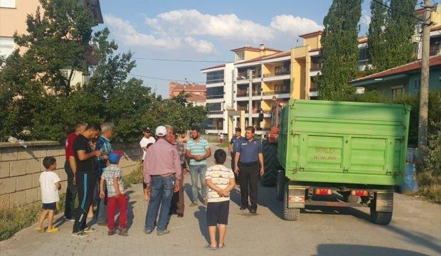 Konya'da römorkun altında kalan çocuk öldü