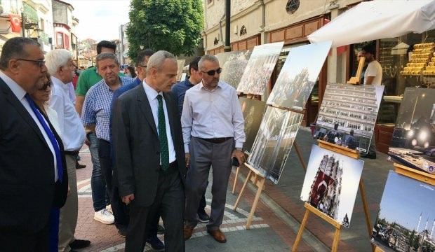 Bartın'da "15 Temmuz Şehitleri Resim Sergisi" açıldı