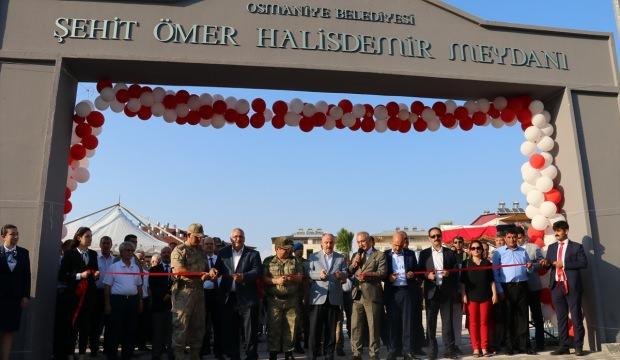 Şehit Ömer Halisdemir Parkı hizmete açıldı