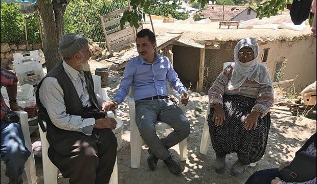 Keban Kaymakamı Öztürk'ten köylere ziyaret