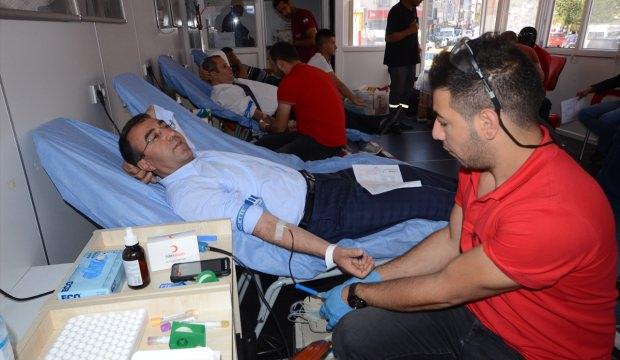 Sarıkamış'ta kan bağışı kampanyası düzenlendi