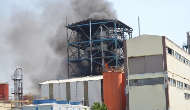 Kırklareli'nde fabrika yangını