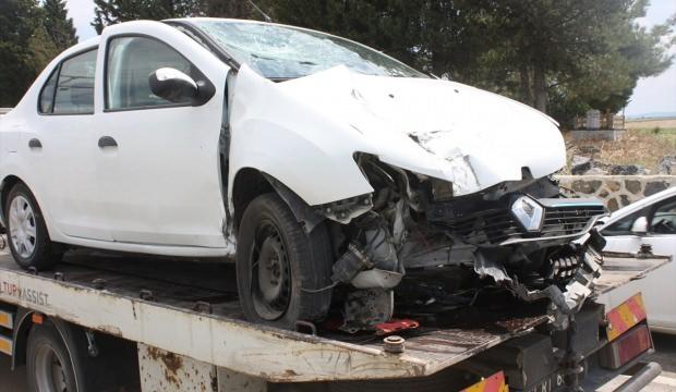 Keşan'da trafik kazası: 1 yaralı