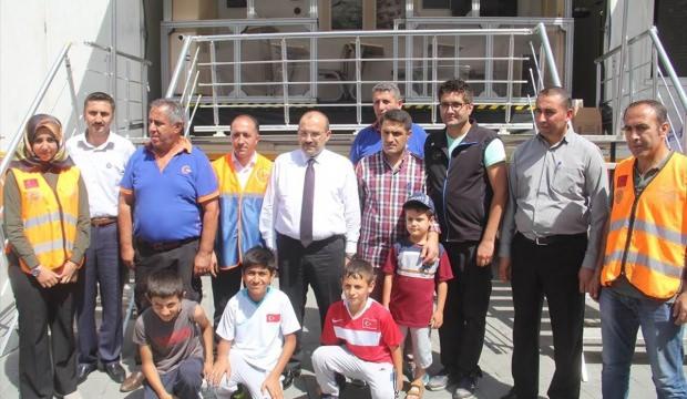 AFAD deprem simülasyon tırı Bitlis'te