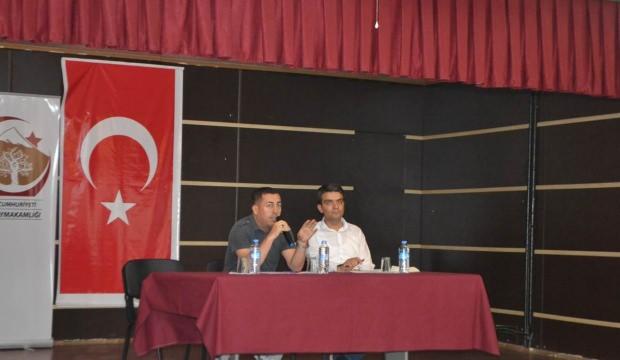 Sason Kaymakamı Beyaz, İŞKUR çalışanlarıyla buluştu