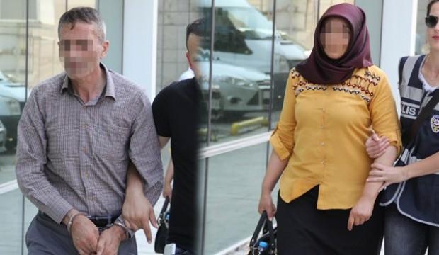Karı-koca gasptan gözaltına alındı