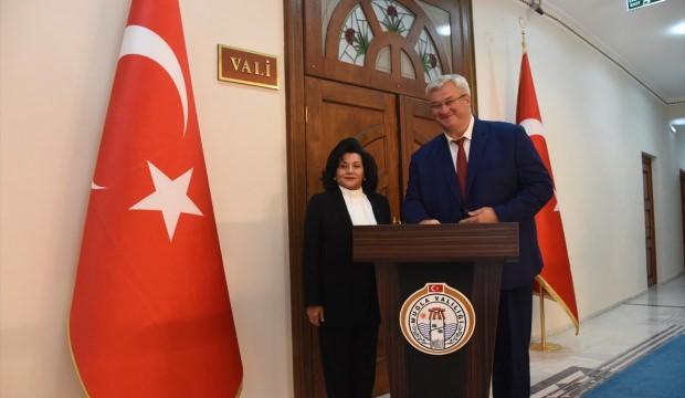 Ukrayna'nın Ankara Büyükelçisi Sybiha Muğla'da