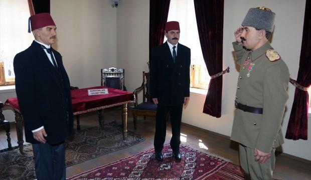Atatürk Evi'ndeki tarihi olay canlandırıldı