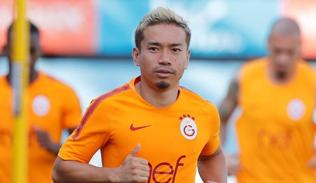 Galatasaray'da Nagatomo takıma katıldı