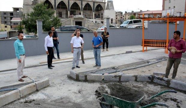 Başkan Vekili Epcim, inşaat çalışmalarını denetledi