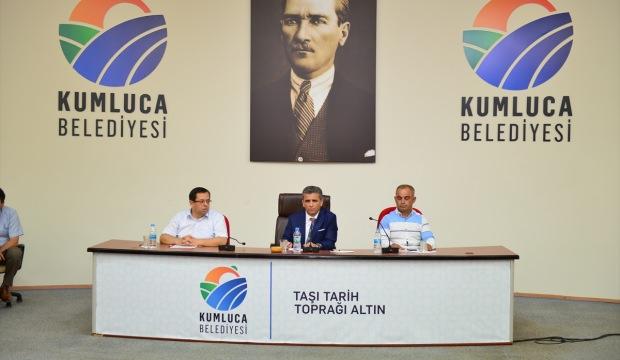 Kumluca Belediye Meclisi toplantısı