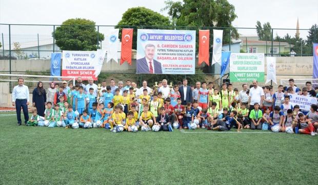 Akyurt'ta Camiden Sahaya Futbol Turnuvası