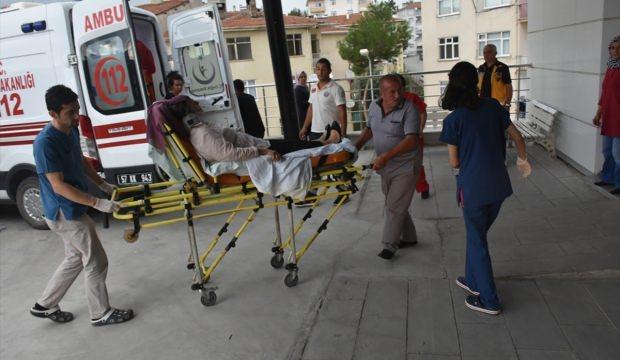 Sinop'taki trafik kazası