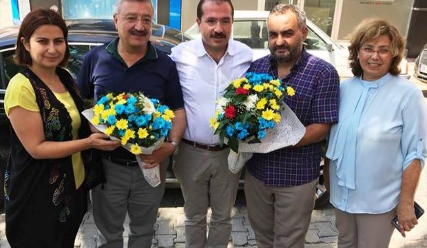 AK Parti İzmir milletvekilleri Nasır ve Kırkpınar, Kiraz'da