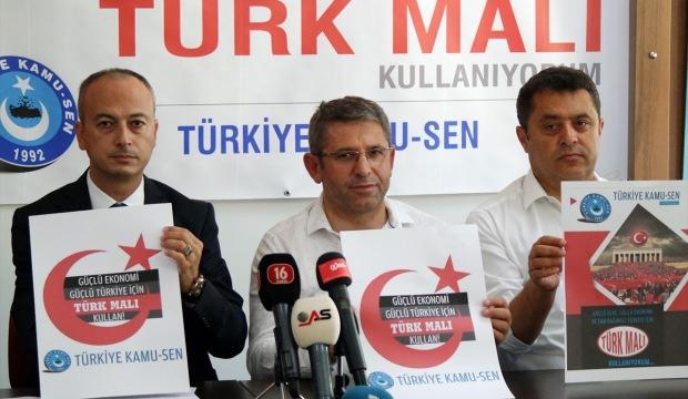 "Yerli malı ve Türk lirası kullanma" kampanyası