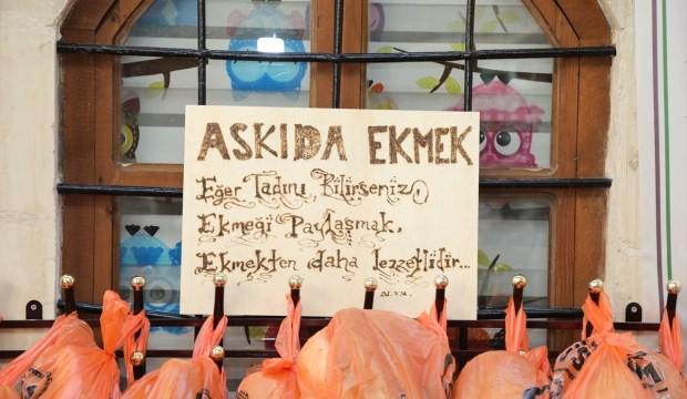 Kilis'te "askıda ekmek" kampanyası