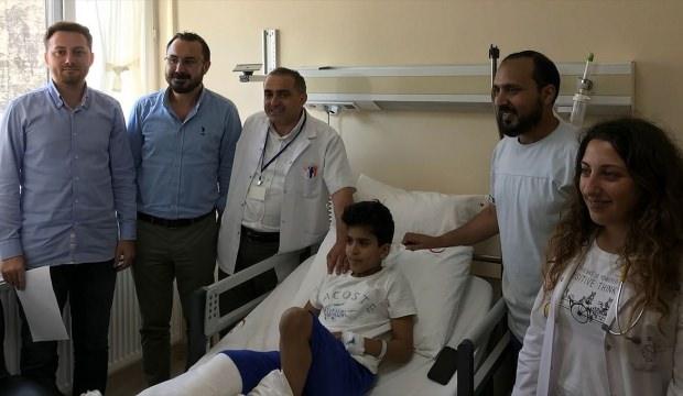 Arap turist Trabzon'da ameliyat edildi