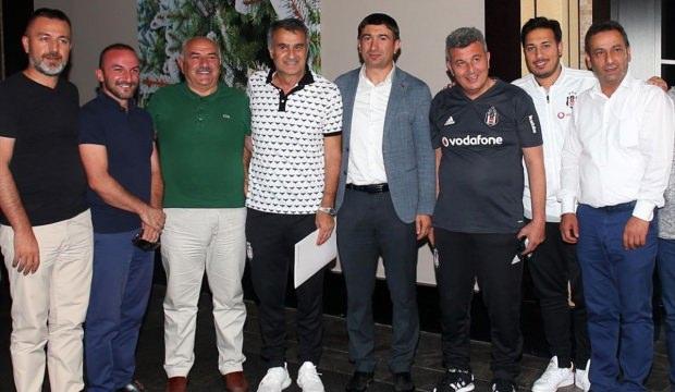 Erzurumspor Başkanı Doğan'dan Beşiktaş kampına ziyaret
