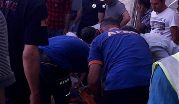 Niğde'de su deposuna düşen işçi yaralandı