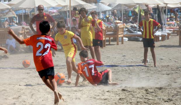 Bodrum'da, 30 Ağustos Zafer Haftası Plaj Futbolu Şenliği