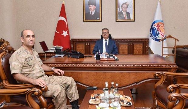 Mersin İl Jandarma Komutanı Yılmaz göreve başladı