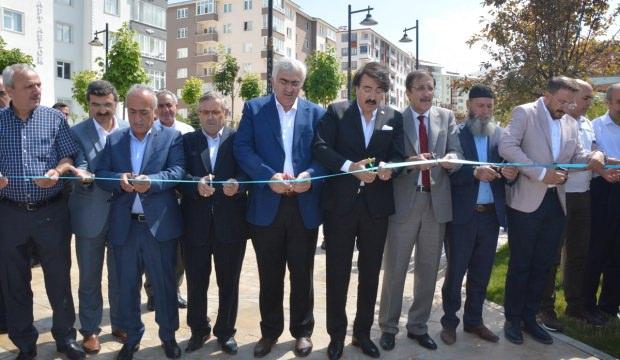 Palandöken'de yeni parklar hizmete açıldı