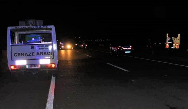Burdur'da otomobilin çarptığı yaya öldü