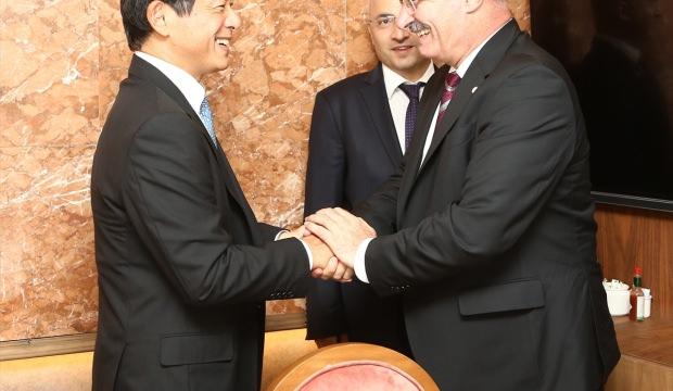 ATO heyeti Japonya Büyükelçisi Miyajima ile görüştü