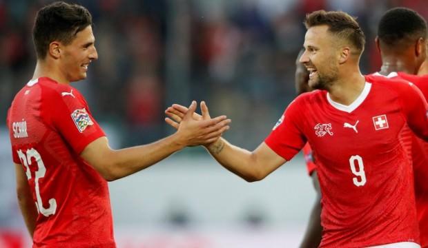 İsviçre'den İzlanda'ya yarım düzine gol