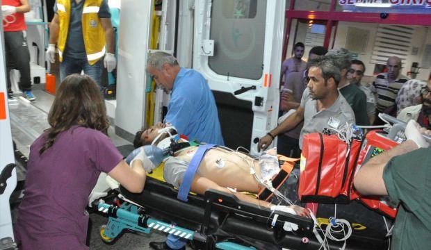 Yerköy'de kamyonet yayalara çarptı: 2 yaralı