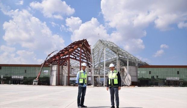 Balıkesir Merkez Havalimanı yeni terminal binası inşaatı