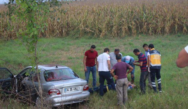 Ferizli'de trafik kazası: 1 yaralı