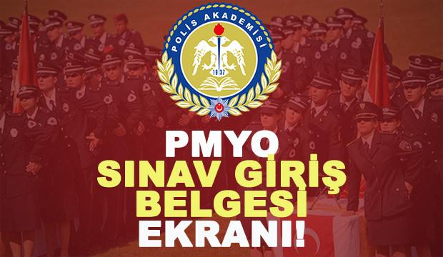 PMYO sınav giriş yerleri ve belgeleri açıklandı! 2018 Polis Akademisi giriş...