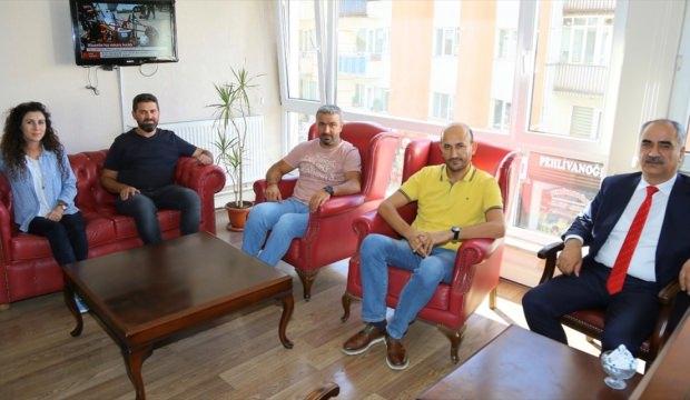 Sivas Belediye Başkanı Aydın AA'yı ziyaret etti