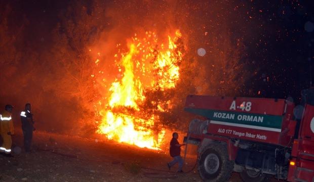 Adana’daki orman yangını