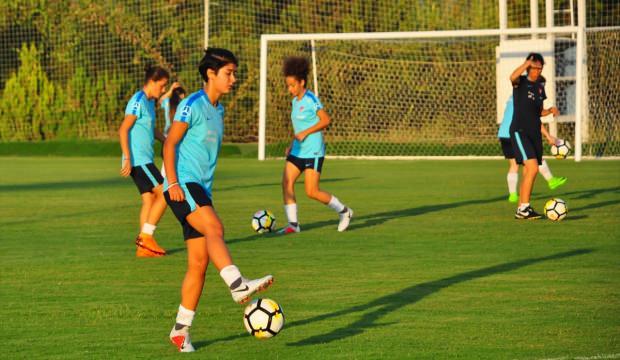 19 Yaş Altı Kadın Milli Futbol Takımı Antalya'da