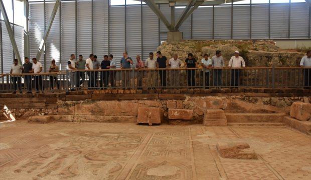 Adıyaman'da 9 yıl önce bulunan mozaik ziyarete açıldı