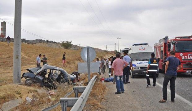 Adıyaman'da trafik kazası: 2 ölü, 2 yaralı